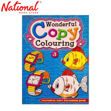 Wonderful Copy Colouring Book 3 Trade Paperback - Kids Activity Workbooks