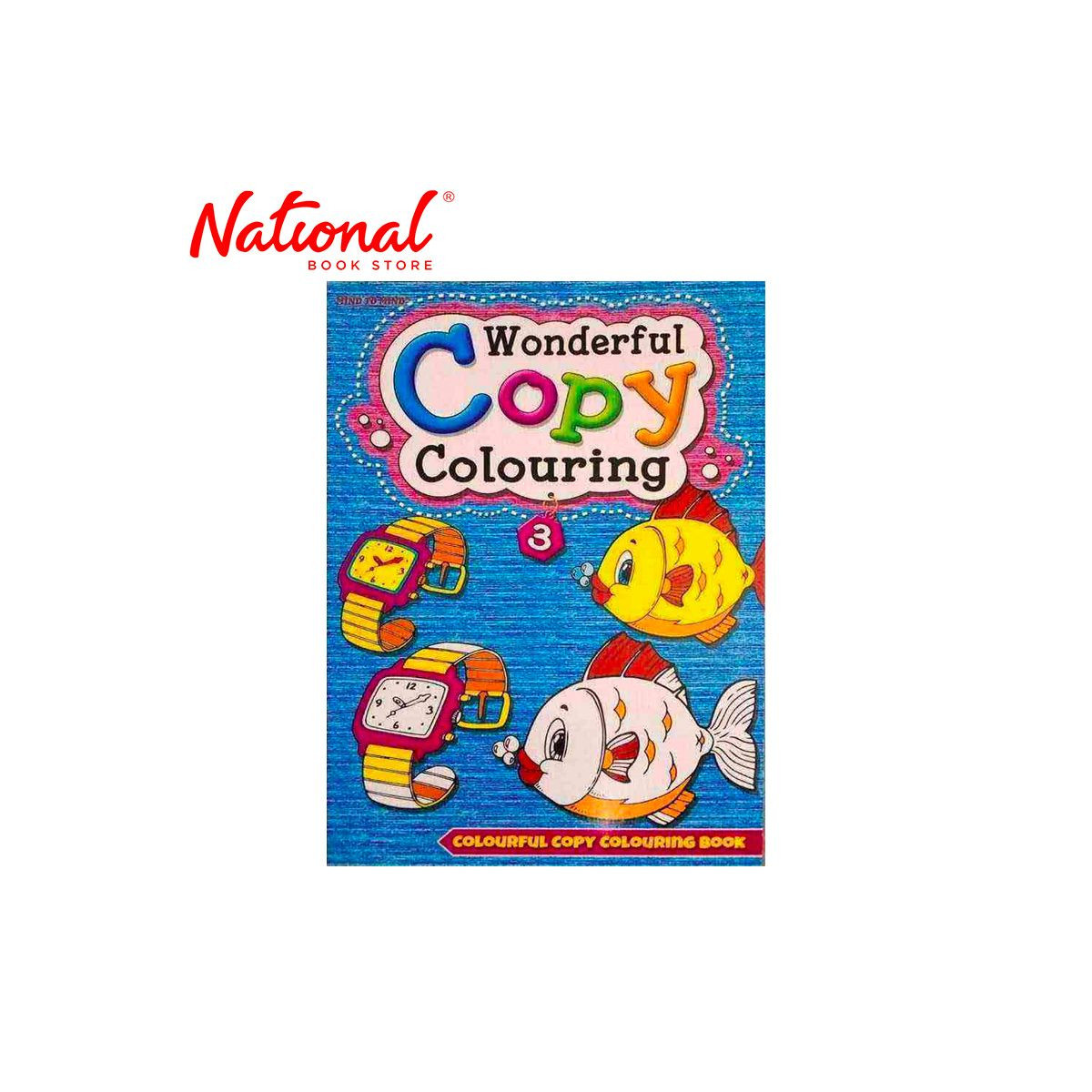Wonderful Copy Colouring Book 3 Trade Paperback - Kids Activity Workbooks