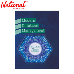 Modern Database Management 12Th Edition Trade Paperback by Jeffrey A. Hoffer - College Books
