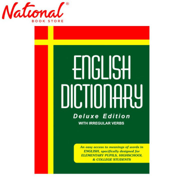English Dictionary Deluxe Edition Trade Paperback - Reference Books