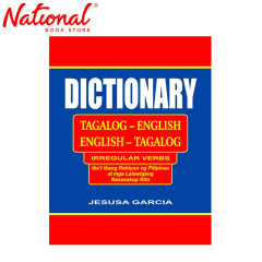 Dictionary Tagalog-English , English-Tagalog (Irregular...