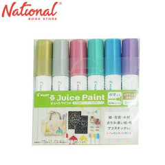 Pilot Juice Paint Markers Metallic 6's SJP120M6CM - School Supplies