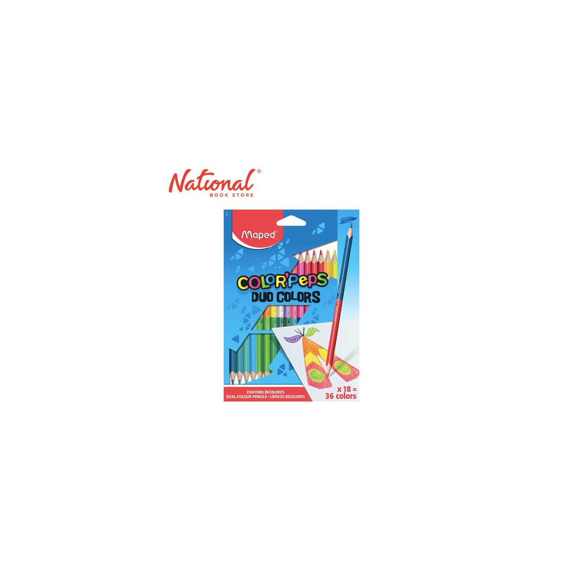 Maped Duo Colored Pencils 36 CT 829601 - Art Supplies - School Supplies