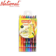 Dong-A Twistable Crayons 8 Colors 1195T08 - Art Supplies...