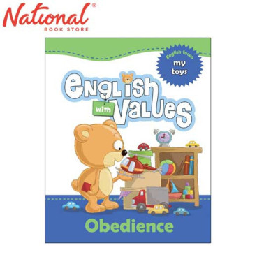 English With Values: Obedience - Trade Paperback - Activity Books for Kids
