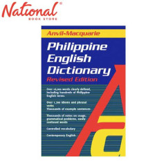 Anvil-Macquarie Philippine English Dictionary Revised...