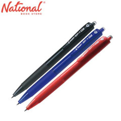 Pilot Retractable Fine Ballpoint Pens 3's Black/Blue/Red...