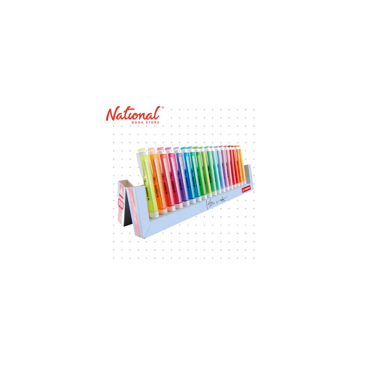 STABILO Highlighter Swing Cool Desk Set of 18 Assorted Colours 8 Neon & 10  Pastel, multicolor