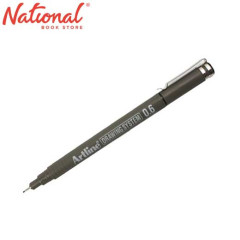 Artline Drawing Pen Black 0.6mm - School Supplies