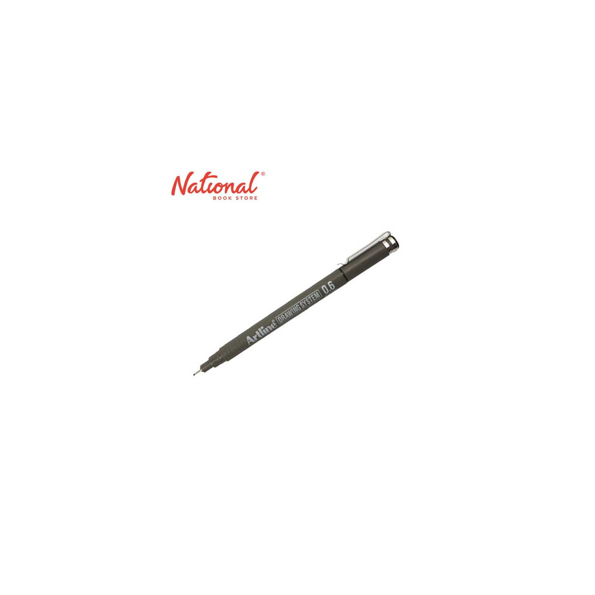Artline Drawing Pen Black 0.6mm - School Supplies