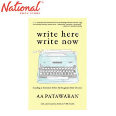(Signed Copy) Write Here Write Now by A.A. Patawaran -...
