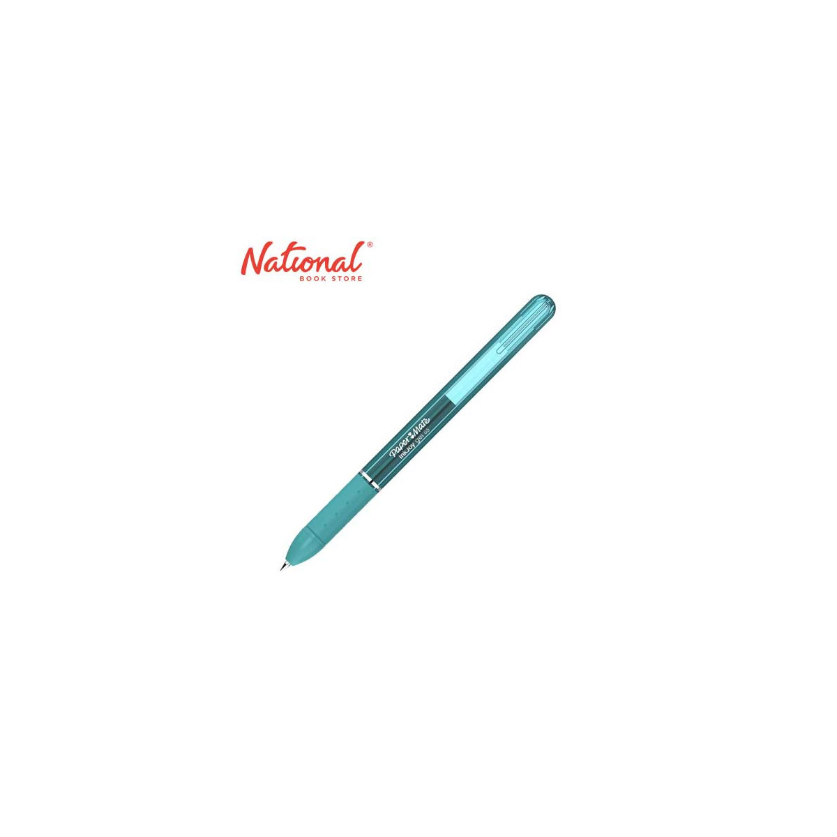 Papermate Inkjoy Gel Pen Stick Teal Zeal 0.5mm 04016340 - School & Office Supplies