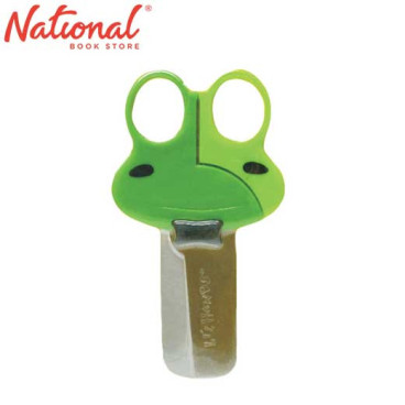 Li'l Hands Kiddie Scissors Blunt Animal Design Frogger 5.25 Inches - School Supplies