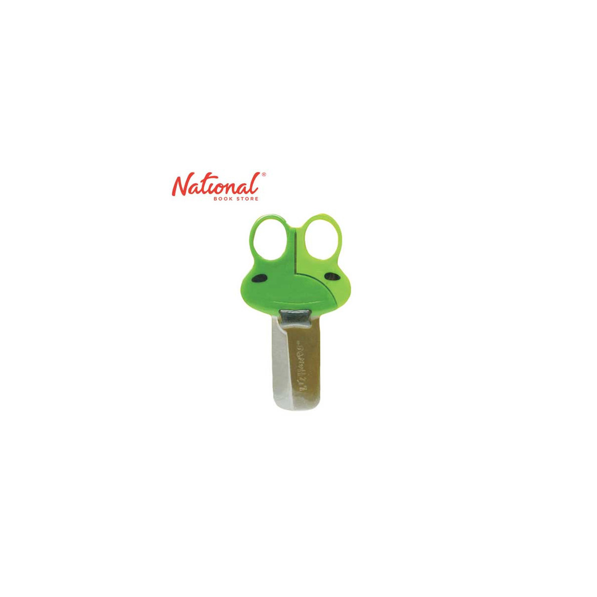Li'l Hands Kiddie Scissors Blunt Animal Design Frogger 5.25 Inches - School Supplies