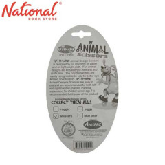 Li'l Hands Kiddie Scissors Blunt Animal Design Whiskers 5.25 Inches - School Supplies