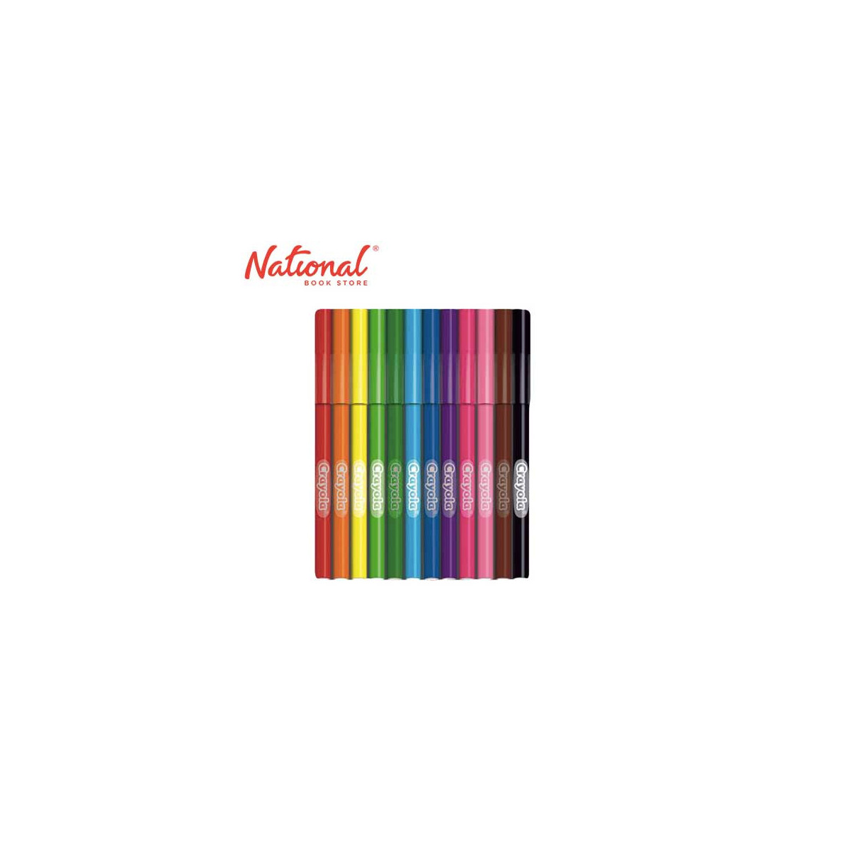 Crayola Wonder Markers 12 Colors 58-0084 Fine Line Washable - Arts & Crafts Supplies