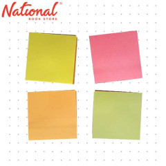 Best Buy Sticky Note Fn5 1.5"x1.5" 75 GSM 100's x 4 Clear Neon Notepad