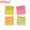 Best Buy Sticky Note Fn5 1.5"x1.5" 75 GSM 100's x 4 Clear Neon Notepad